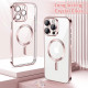 Techsuit  Luxury Crystal MagSafe  iPhone 15 Pro  Pink