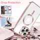 Techsuit  Luxury Crystal MagSafe  iPhone 15 Pro  Pink