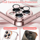 Techsuit  Luxury Crystal MagSafe  iPhone 15 Pro  Pink