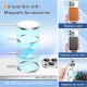 Techsuit  Luxury Crystal MagSafe  iPhone 15 Pro  Silver