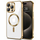 Techsuit  Luxury Crystal MagSafe  iPhone 15 Pro  Gold