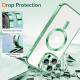 Techsuit  Luxury Crystal MagSafe  iPhone 15 Pro  Light Green
