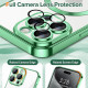 Techsuit  Luxury Crystal MagSafe  iPhone 15 Pro  Light Green