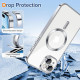 Techsuit  Luxury Crystal MagSafe  iPhone 15 Plus  Silver