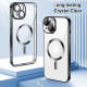 Techsuit  Luxury Crystal MagSafe  iPhone 15 Plus  Gold