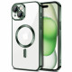 Techsuit Luxury Crystal MagSafe iPhone 15 Plus Deep Green Techsuit Luxury Crystal MagSafe iPhone 15 Plus Deep Green