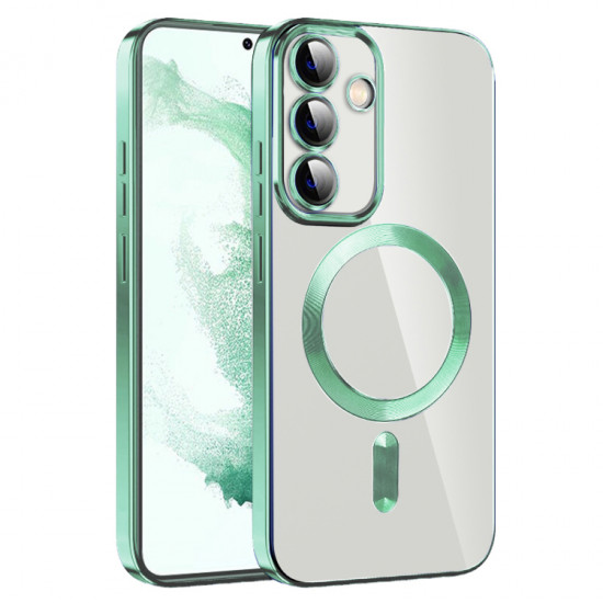 Techsuit Luxury Crystal MagSafe Samsung Galaxy S24 Plus Light Green Techsuit Luxury Crystal MagSafe Samsung Galaxy S24 Plus Light Green