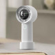 Techsuit  Handheld Fan (HX130)  Digital Display, Ultra Silent, 1200mAh  White