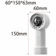 Techsuit  Handheld Fan (HX130)  Digital Display, Ultra Silent, 1200mAh  White