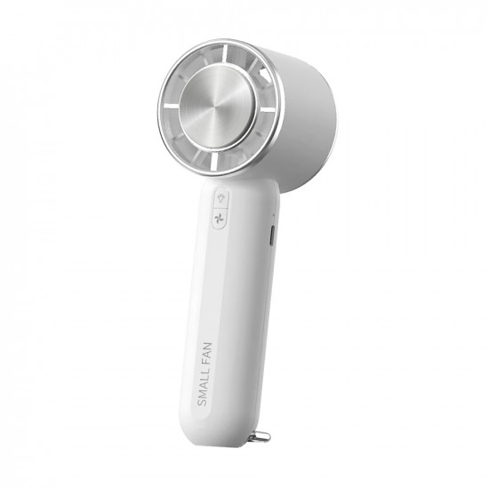 Techsuit  Handheld Fan (HX138)  Portable, Rechargeable, Three Speeds, with Flashlight, 1200mAh  White