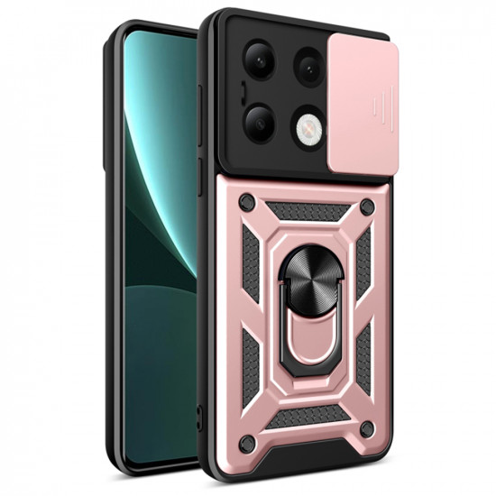 Techsuit  CamShield Series  Xiaomi Redmi Note 13 4G  Rose Gold