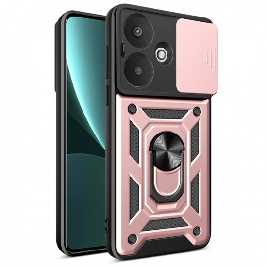 Techsuit  CamShield Series  Xiaomi Redmi 13C 5G / Poco M6  Rose Gold