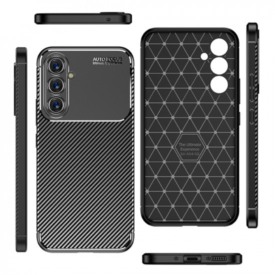 Techsuit  CarbonFiber  Samsung Galaxy A54  Black