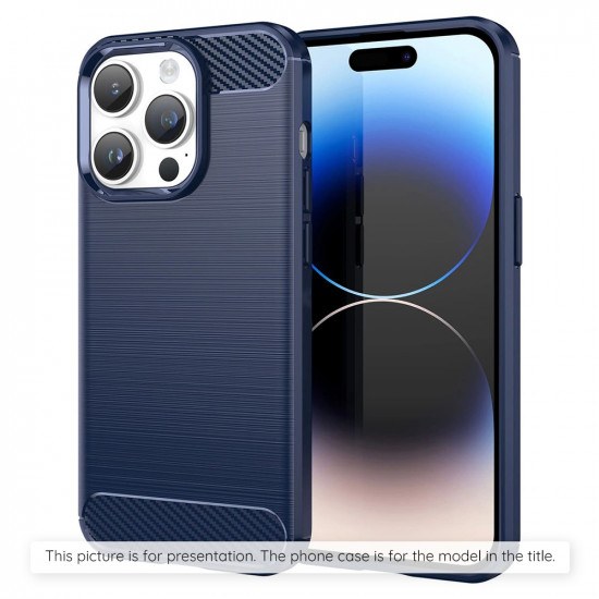 Techsuit  Carbon Silicone  Huawei P40 Lite  Blue