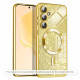 Techsuit Luxury Glitter MagSafe Samsung Galaxy S23 Plus Gold Techsuit Luxury Glitter MagSafe Samsung Galaxy S23 Plus Gold