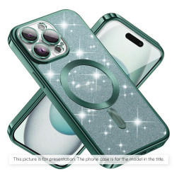 Techsuit  Luxury Glitter MagSafe  Samsung Galaxy S23 FE  Light Green