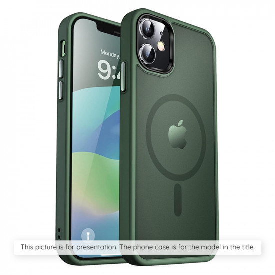 Techsuit  HaloFrostΒ Series  Motorola Moto G04 / Moto G04s / Moto G24  Midnight Green
