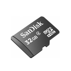 SanDisk Memory Card (SDSDQM 032G B35) MicroSDHC, 32GB, Class 4 Gray SanDisk Memory Card (SDSDQM 032G B35) MicroSDHC, 32GB, Class 4 Gray