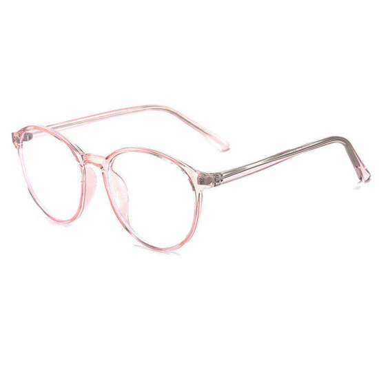 Techsuit  Anti Blue Light Glasses Reflex TR90 (F8551 C5)  Round  Pink