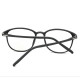 Techsuit  Anti Blue Light Glasses Reflex PC (F2822)  Round  Bright Black