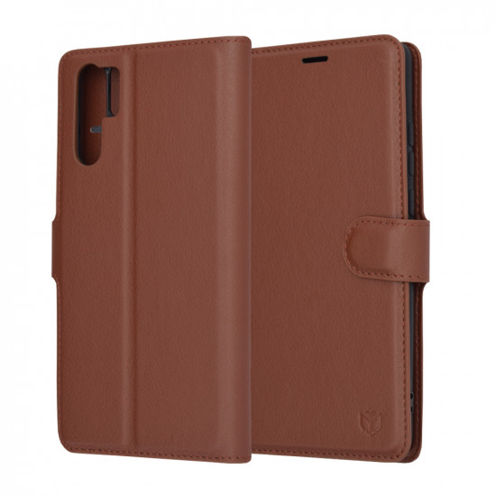 Techsuit Leather Folio Huawei P30 Pro / P30 Pro New Edition Brown Techsuit Leather Folio Huawei P30 Pro / P30 Pro New Edition Brown