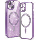 Techsuit  Luxury Glitter MagSafe  iPhone 13  Light Purple