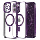 Techsuit  Luxury Glitter MagSafe  iPhone 13 Pro Max  Deep Purple