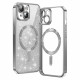 Techsuit Luxury Glitter MagSafe iPhone 14 Silver Techsuit Luxury Glitter MagSafe iPhone 14 Silver