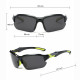 Techsuit  Bike Glasses (9301)  for Cycling and Sport Outdoor Activities, with UV Protection, Unisex  Black / Blue