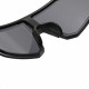 Techsuit  Bike Glasses (9337)  for Cycling, Sport Outdoor Activities, with UV Protection, PC Frame, Unisex  Black / Silver