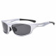 Techsuit  Bike Glasses (9309)  for Cycling and Sport Outdoor Activities, Polarized, PC Frame, Unisex  Silver / Gray