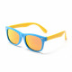 Techsuit  Sunglasses Polarised (D802)  for Kids Between 3 8 Years, UV Protection  Blue / Yellow / Orange