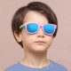 Techsuit  Sunglasses Polarised (D802)  for Kids Between 3 8 Years, UV Protection  Red / White / Mercury