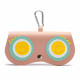Techsuit  Glasses Case (ETFA5)  Modern Design, 174 x 76mm  Beige