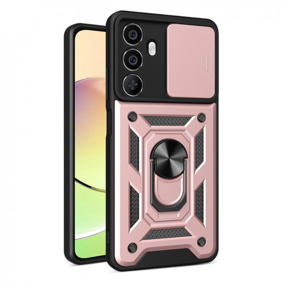 Techsuit  CamShield Series  Realme C65  Rose Gold