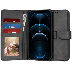 Techsuit  Diary Book  iPhone 12 Pro Max  Black