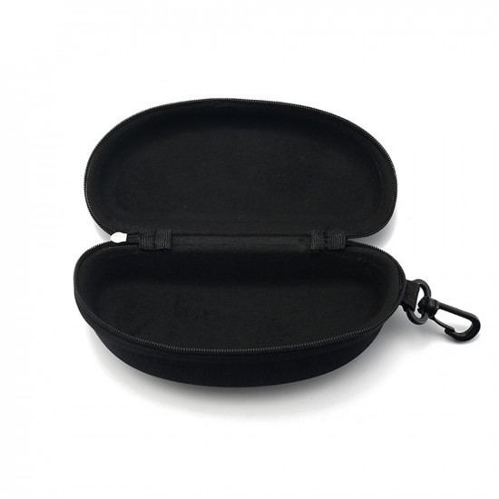 Techsuit  Glasses Case (ETFE2)  with Zipper, EVA Material, 167 x 76 x 63mm  Gray