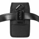 Techsuit  Outdoor Phone Waist Bag (TWB1)  Multifunctional, Bike, Wearable, Belt Hanging, XXXL, 19x11x2.5cm, 7 inch  Black