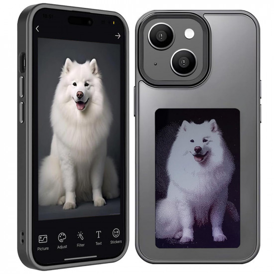 Techsuit SmartScreen NFC iPhone 15 Black Techsuit SmartScreen NFC iPhone 15 Black