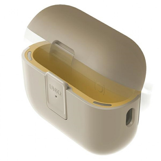 UNIQ cover Clyde Lock Case AirPods Pro 2 (2022/2023) ivory-canary yellow