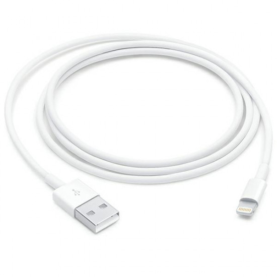 Apple MUQW3ZM/A blister 1m Lightning Cable iPhone 5/SE/6/6 Plus/7/7 Plus/8/8 Plus/X/Xs/Xs Max/Xr