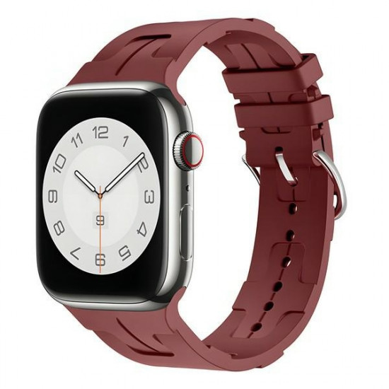 Beline Apple Watch Strap Silicone Ultra 38/40/41mm maroon box