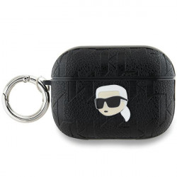 Karl Lagerfeld KLAP2PGKIPK AirPods Pro 2 (2022/2023) cover black Monogram Karl Head