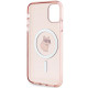 Karl Lagerfeld KLHMN61HFCCNOP iPhone 11 / Xr 6.1" pink hardcase IML Choupette MagSafe