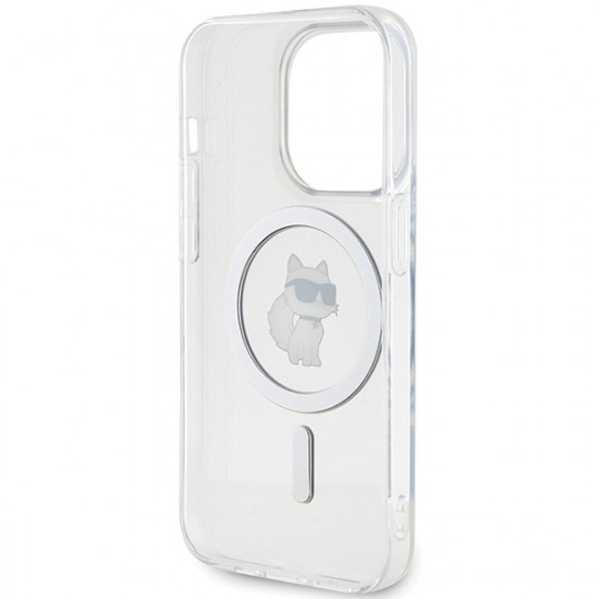 Karl Lagerfeld KLHMP13LHFCCNOT iPhone 13 Pro / 13 6.1" transparent hardcase IML Choupette MagSafe