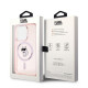 Karl Lagerfeld KLHMP14LHFCCNOP iPhone 14 Pro 6.1" pink hardcase IML Choupette MagSafe