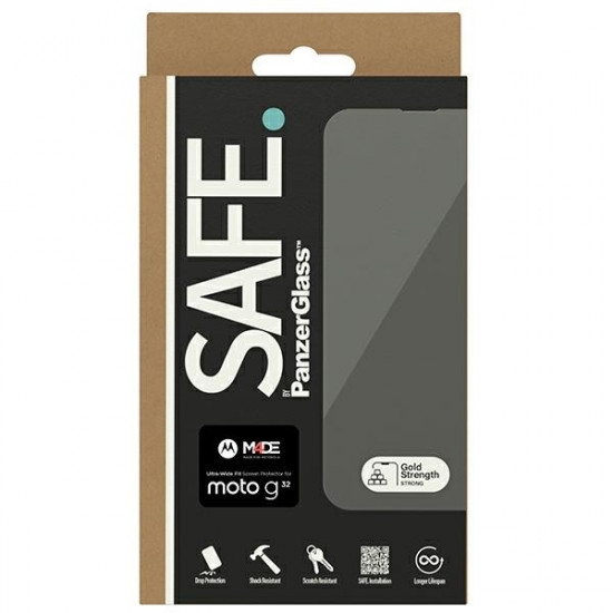 SAFE by PanzerGlass Motorola moto g32 Screen Protection Ultra-Wide Fit SAFE95253