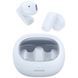 USAMS Headphones Bluetooth 5.3 TWS TD Series white BHUTD01 (TD22)