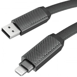 ENERGEA Bazic GoCharge Alucable 4 in 1 (USB-A/USB-C - USB-C/Lightning) 1m black 60W 3A PD Fast Charge ENERGEA Bazic GoCharge Alucable 4 in 1 (USB-A/USB-C - USB-C/Lightning) 1m black 60W 3A PD Fast Charge