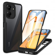 Techsuit  ColorVerse 360 Series + Screen Protector  Xiaomi Redmi 13C 4G / Poco C65  Black